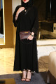 Occasion abaya incorporating luxurious materials