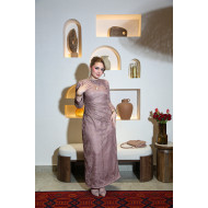 فستان دانتيل فاخر – Cashmere Mauve