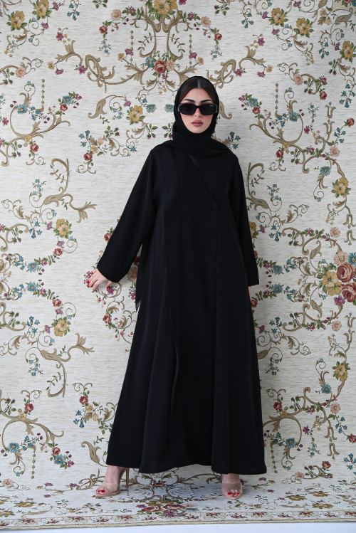 Formal black abaya