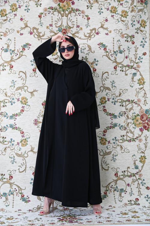 Formal black abaya