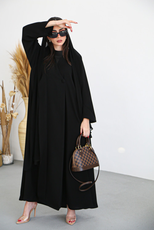 Formal black abaya