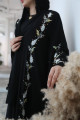 Distinctive abaya with doubtful beads