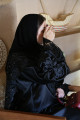 Luxurious taffeta abaya