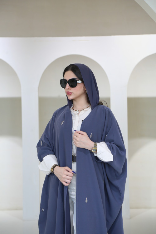 Embroidered heavenly abaya