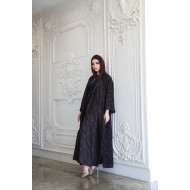 Bahraini abaya in reddish brown