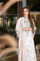 Tiffany mukhawar with beige bisht