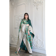 Royal green bisht