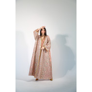 Luxurious apricot bisht