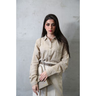 Natural linen shirt