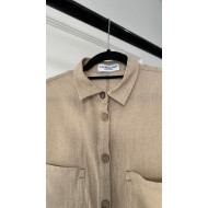 Natural linen shirt