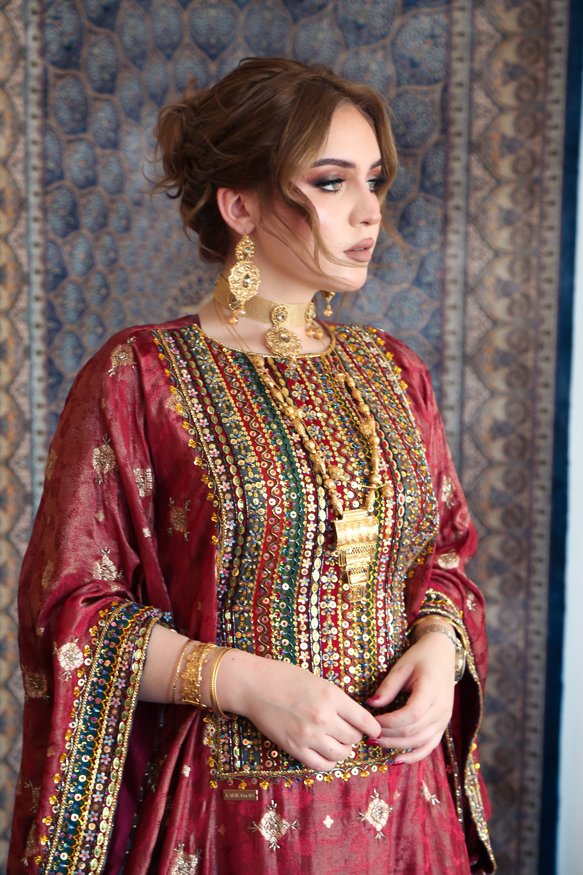 دراعة ملكية- Rustic Maroon 