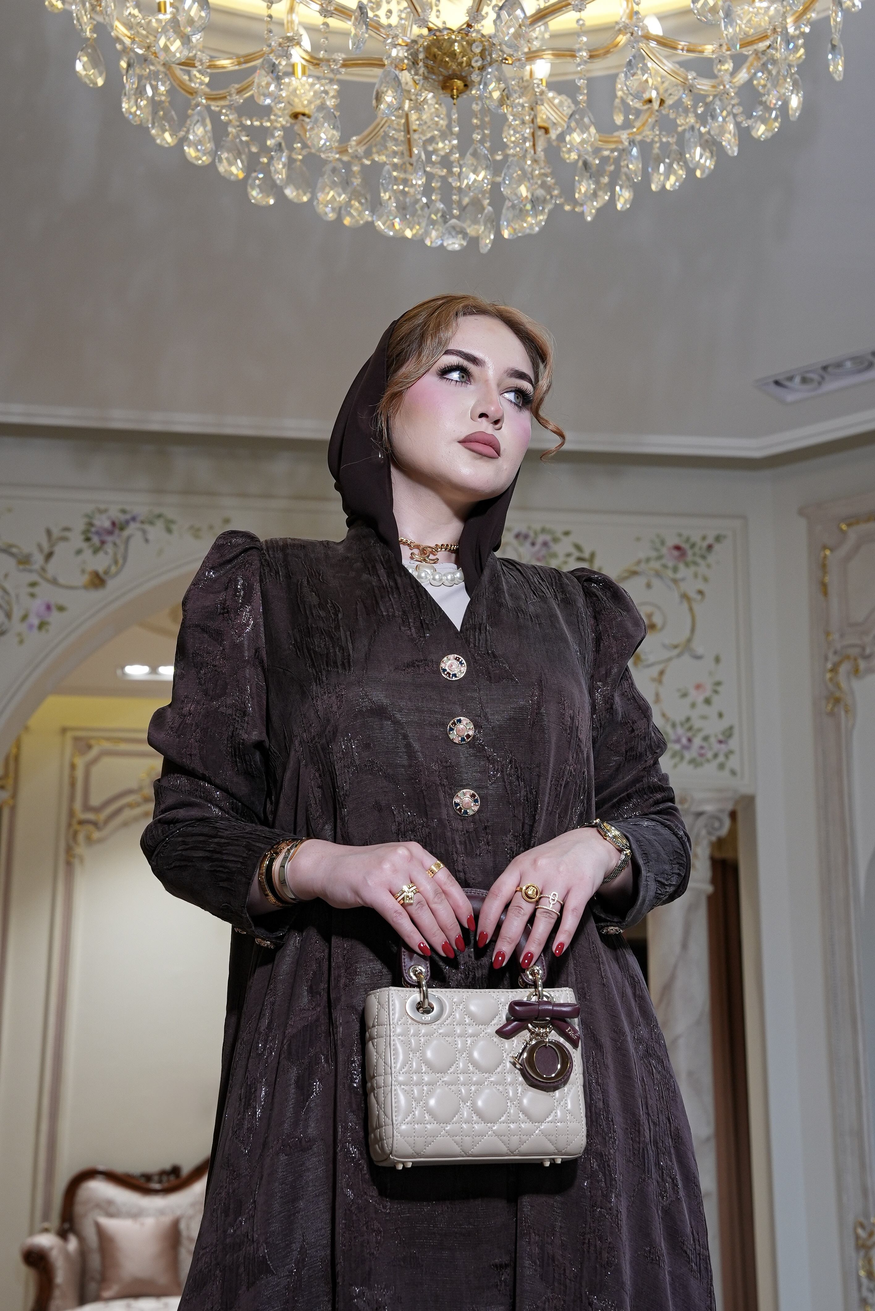 عبايه لوسيل - اسبريسو 